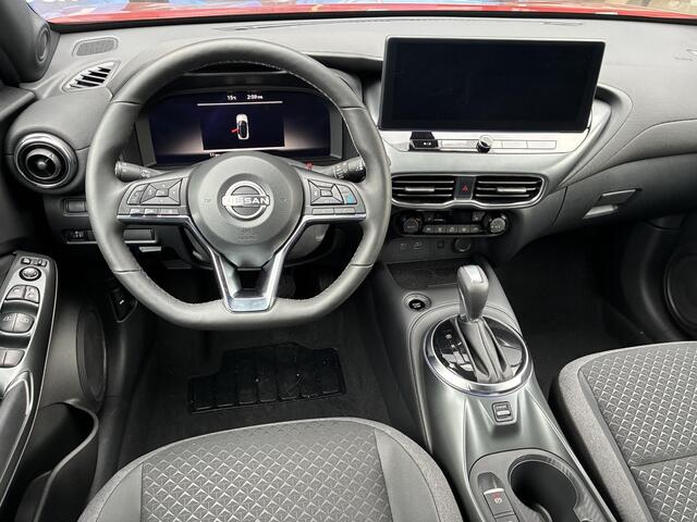 Nissan JUKE 1.6 Hybrid N-Design Nieuw uit voorraad leverbaar| Navigatiesysteem | Elektrisch bedienbare ramen voor- en achter | Parkeersensoren voor- en achter | Adaptieve Cruise Control | Stoel- en stuurverwarming | 3 jaar fabrieksgarantie