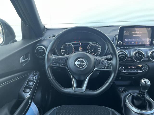 Nissan JUKE 1.0 DIG-T N-Design / Navigatiesysteem full map/ Cruise control / Automatische Airco / 19" Lichtmetalen velgen / Apple Carplay & Android auto