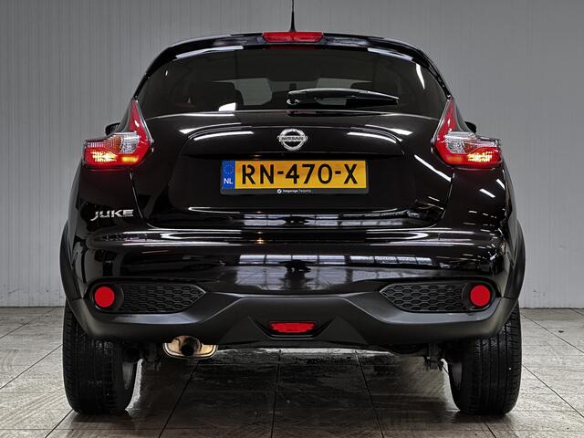 Nissan JUKE 1.2 DIG-T S/S Acenta/ Facelift!/ Camera/ 17'' LMV/ Extra getint glas/ DAB+/ Navi/ Clima/ Cruise/ Elek. pakket/ Isofix/ Bluetooth/ Armsteun/ Multi. LEDER. Stuur/ Mistl./ LED Dagrijverl.