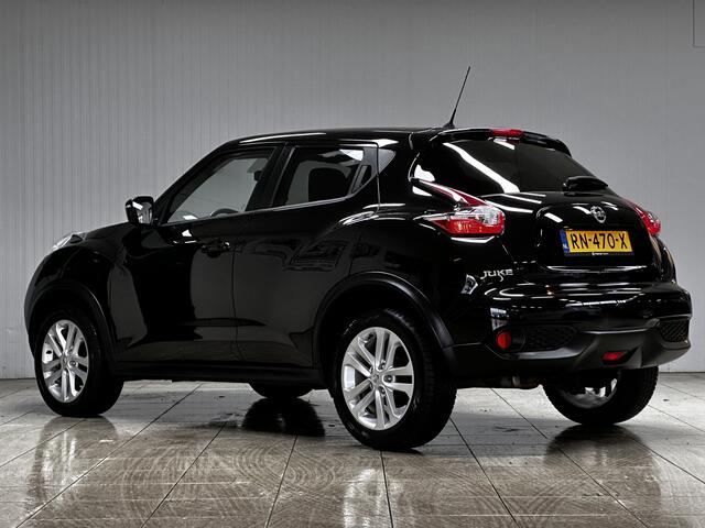 Nissan JUKE 1.2 DIG-T S/S Acenta/ Facelift!/ Camera/ 17'' LMV/ Extra getint glas/ DAB+/ Navi/ Clima/ Cruise/ Elek. pakket/ Isofix/ Bluetooth/ Armsteun/ Multi. LEDER. Stuur/ Mistl./ LED Dagrijverl.