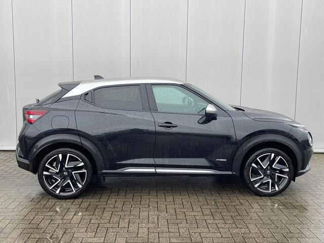 Nissan JUKE 1.6 Hybrid N-Design Navigatie, Climate Control, Cruise Control, 19"Lm, Trekhaak, Achteruitrijcamera