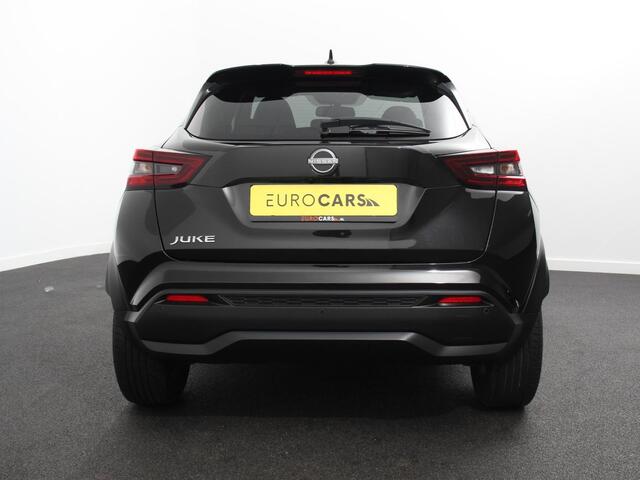 Nissan JUKE 1.0 DIG-T N-Connecta Climate control Cruise control Achteruitrijcamera Keyless Navigatie LED Verwarmde voorstoelen Verwarmd stuurwiel Parkeersensoren Apple Carplay/ Android Auto