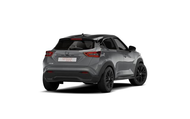 Nissan JUKE N-Sport + Technology Pack + Light Cold Pack Hybrid 143 | 19" lichtmetalen velgen "Akari" | 7" TFT kleurendisplay | Achteruitrijcamera met dynamische afstandsmarkering