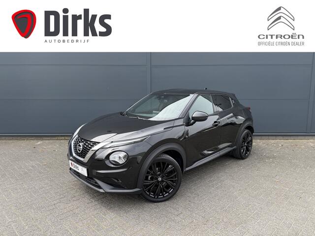 Nissan JUKE 115pk Enigma (Camera - Stoel-/- voorruitverwarming - LED - Keyless Entry - 19"- Automatische Airco - Navigatie)