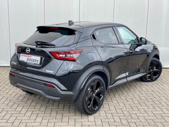 Nissan JUKE 1.6 Hybrid Tekna Automaat Navigatie, Leder, 19"Lm, Bose, 360 Camera, Adaptive Cruisecontrol, Stoel/Stuurverwarming