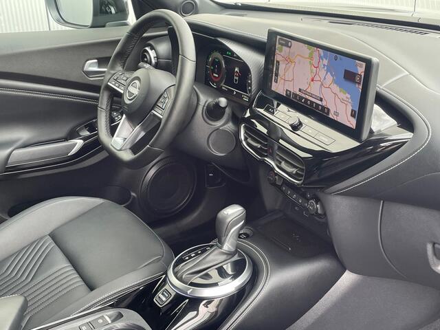 Nissan JUKE 1.6 Hybrid Tekna Automaat Navigatie, Leder, 19"Lm, Bose, 360 Camera, Adaptive Cruisecontrol, Stoel/Stuurverwarming