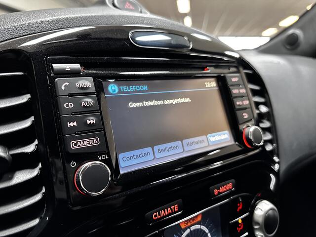 Nissan JUKE 1.2 DIG-T S/S Acenta/ Facelift!/ Camera/ 17'' LMV/ Extra getint glas/ DAB+/ Navi/ Clima/ Cruise/ Elek. pakket/ Isofix/ Bluetooth/ Armsteun/ Multi. LEDER. Stuur/ Mistl./ LED Dagrijverl.
