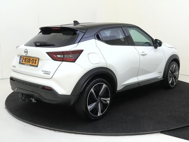 Nissan JUKE 1.6 Hybrid N-Design | airco automatisch | Apple Carplay/Android | cruise control | lederen interieurdelen, |LED koplampen | lichtmetalen velgen 19" | navigatiesysteem full map |
