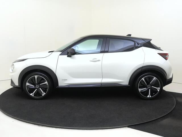 Nissan JUKE 1.6 Hybrid N-Design | airco automatisch | Apple Carplay/Android | cruise control | lederen interieurdelen, |LED koplampen | lichtmetalen velgen 19" | navigatiesysteem full map |