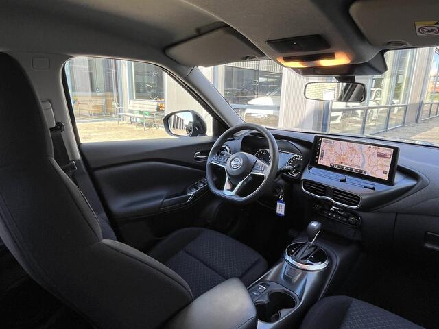 Nissan JUKE 1.0 DIG-T Acenta | Navi/Clima/Cruise/17"/Camera/Apple CarPlay-Android Auto/Verw.Voorstoelen