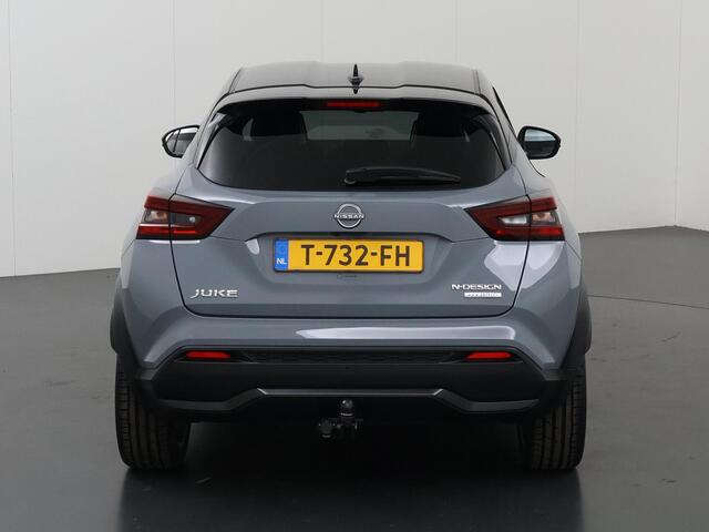 Nissan JUKE 1.6 Hybrid N-Design | Trekhaak | Bose Prof Plus Audio | LED | DAB | Navigatie | Lederen Interieur | Camera | DAB |