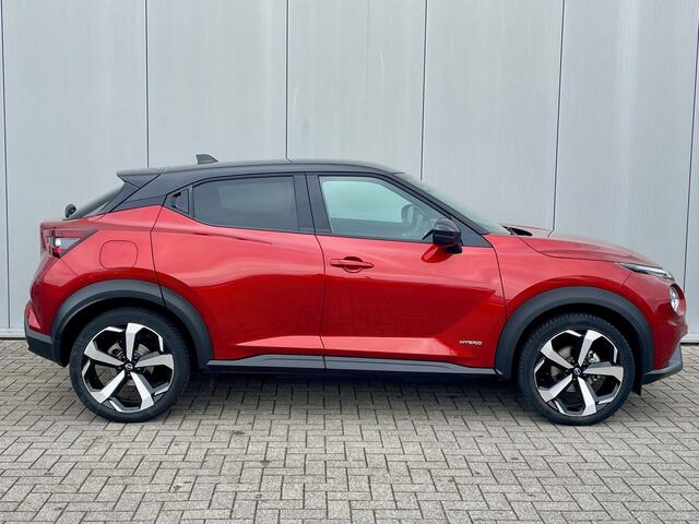 Nissan JUKE 1.6 Hybrid Tekna Automaat Navigatie ( via Apple Carplay ), Leder, 19"Lm, LED, Climate Control, Pro-Pilot