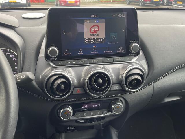 Nissan JUKE 1.6 Hybrid Tekna Automaat Navigatie ( via Apple Carplay ), Leder, 19"Lm, LED, Climate Control, Pro-Pilot