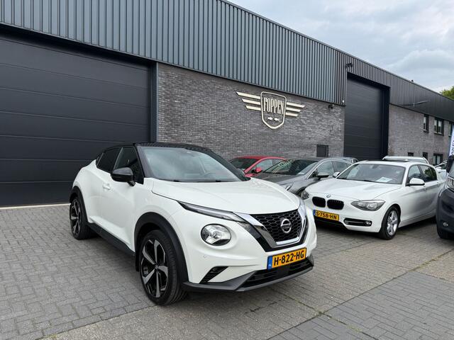 Nissan JUKE 1.0 DIG-T Tekna | 1E EIGENAAR | 12MND GARANTIE | AUTOMAAT | LED | CARPLAY | NAVI | AIRCO |