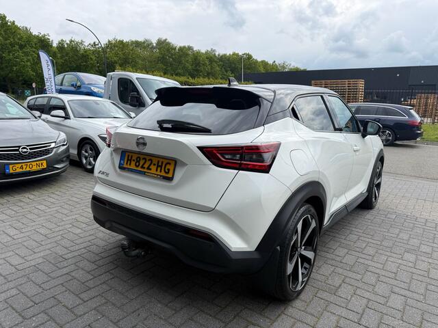 Nissan JUKE 1.0 DIG-T Tekna | 1E EIGENAAR | 12MND GARANTIE | AUTOMAAT | LED | CARPLAY | NAVI | AIRCO |