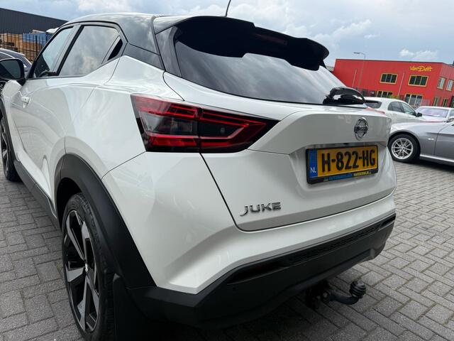Nissan JUKE 1.0 DIG-T Tekna | 1E EIGENAAR | 12MND GARANTIE | AUTOMAAT | LED | CARPLAY | NAVI | AIRCO |