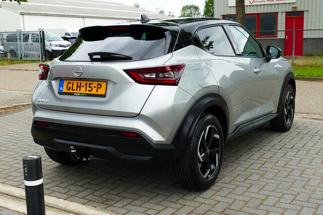 Nissan JUKE 1.0 DIG-T N-Connecta. Bi-Tone, Camera, Navi, Clima, Stoel&StuurVerw, Haak 1250kg