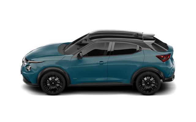 Nissan JUKE Pulse Hybrid 143 | "Interior Pack Plus" - donkerblauw kunstleer + gemêleerde inzetstukken | Blind Spot (Warning & Intervention) | Draadloze Apple Carplay® & Android Auto®