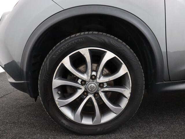 Nissan JUKE 1.2 DIG-T S/S N-Connecta Achteruitrijcamera, Bluetooth, Cruise control, Keyless entry, Lederen bekleding, Buitenspiegels elektrisch verstel- en verwarmbaar
