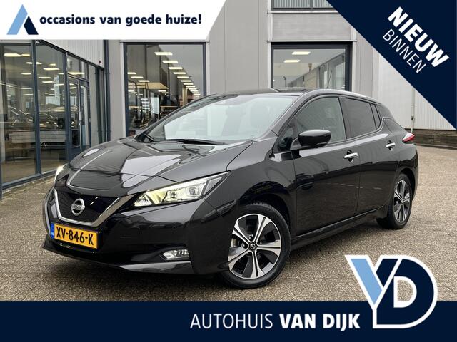 Nissan LEAF Tekna 40 kWh | NL Auto/2e Eig./Voll.Historie/Leder/Navi/Adapt.Cruise/Clima/Apple CarPlay-Android Auto/Bose Audio/360° Camera