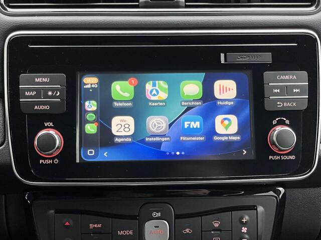 Nissan LEAF Tekna 40 kWh | NL Auto/2e Eig./Voll.Historie/Leder/Navi/Adapt.Cruise/Clima/Apple CarPlay-Android Auto/Bose Audio/360° Camera