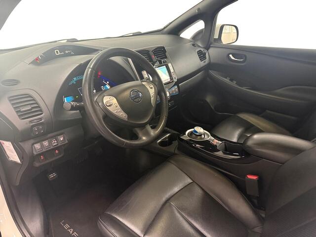 Nissan LEAF Business Edition 30 kWh AUTOMAAT NAVI AIRCO 360CAMERA LEER STOELVERWARMING VOOR+ACHTER BOSE SPEAKERS LM VELGEN ZEER VOLLE AUTO