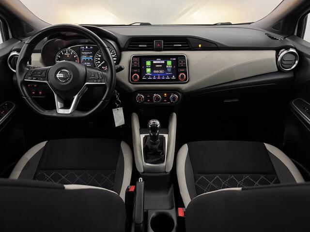 Nissan MICRA 1.0 IG-T N-Design Airco, Navi, Parkeersensoren, Cruise control, Rijstrook correctie, A start stop