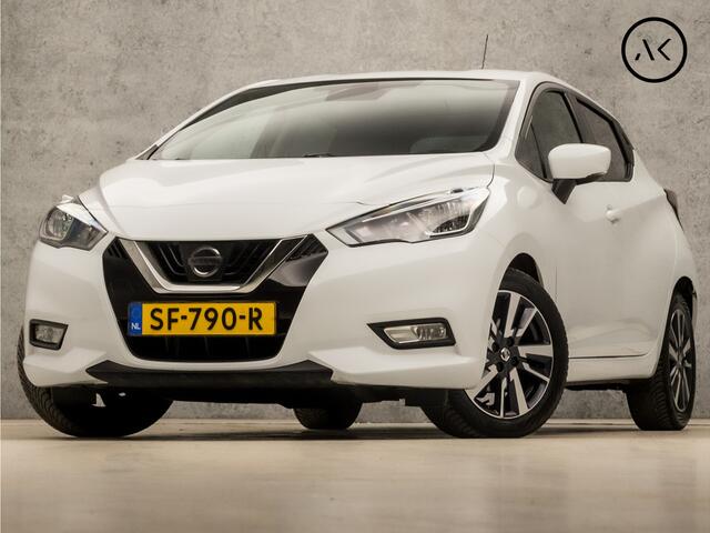 Nissan MICRA 0.9 IG-T N-Connecta (NAVIGATIE, CLIMATE, CAMERA, CRUISE, SPORTSTOELEN, GETINT GLAS, LM VELGEN, NIEUWE APK, NIEUWSTAAT)