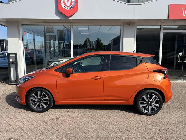Nissan MICRA 0.9 IG-T N-Connecta Navigatie, Achteruitrijcamera, Climate control, Parkeersensoren, Privacy glass, LMV