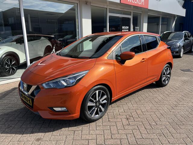 Nissan MICRA 0.9 IG-T N-Connecta Navigatie, Achteruitrijcamera, Climate control, Parkeersensoren, Privacy glass, LMV