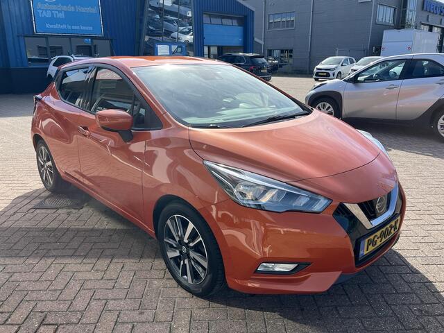Nissan MICRA 0.9 IG-T N-Connecta Navigatie, Achteruitrijcamera, Climate control, Parkeersensoren, Privacy glass, LMV