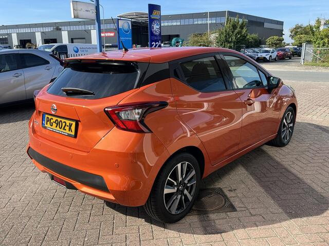 Nissan MICRA 0.9 IG-T N-Connecta Navigatie, Achteruitrijcamera, Climate control, Parkeersensoren, Privacy glass, LMV