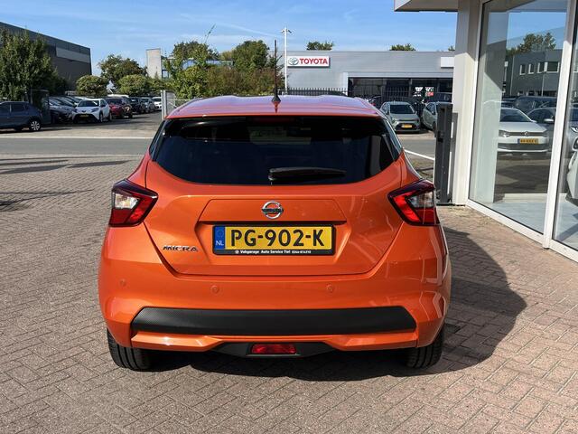 Nissan MICRA 0.9 IG-T N-Connecta Navigatie, Achteruitrijcamera, Climate control, Parkeersensoren, Privacy glass, LMV
