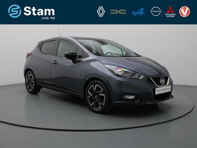 Nissan MICRA IG-T 90pk N-Design Xtronic Automaat Airco | Cruise | Carplay | Parkeersens. achter