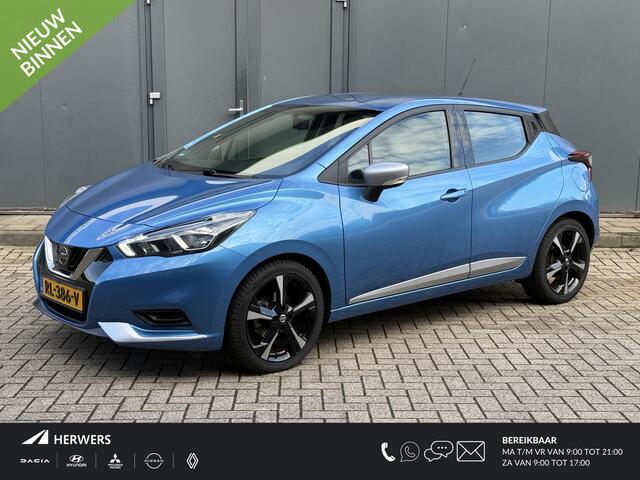 Nissan MICRA 1.0L Acenta / Apple CarPlay / Cruise Control / All Season Banden / Airco / Bluetooth / Multifunctioneel Stuurwiel / NAP Logisch