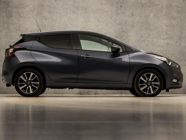 Nissan MICRA 0.9 IG-T N-Connecta Sport (NAVIGATIE, CLIMATE, CAMERA, SPORTSTOELEN, PARKEERSENSOREN, GETINT GLAS, LM VELGEN, CRUISE, NIEUWE APK, NIEUWSTAAT)
