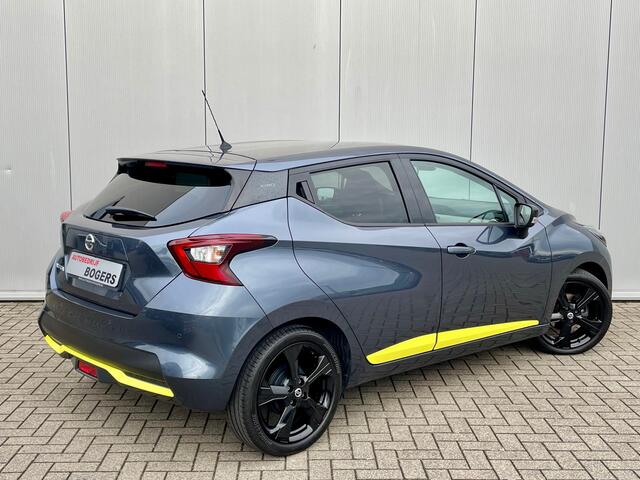 Nissan MICRA 1.0 IG-T Kiiro Automaat Navigatie ( via Apple Carplay ), Airco, Cruise Control, 17"Lm, Parkeersensoren achter,