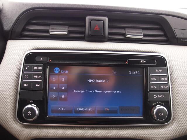 Nissan MICRA 0.9 IG-T N-Connecta STOELVERW / KEYLESS / DAB+ / NAVI / CLIMA / BLUETOOTH / CRUISE / NL-AUTO