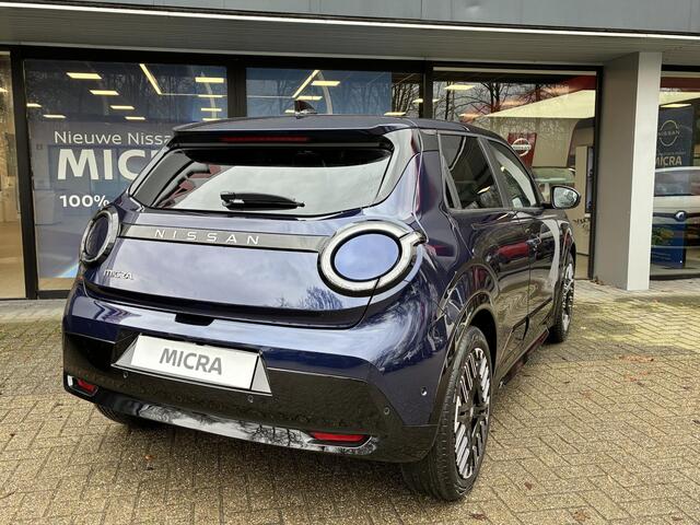 Nissan MICRA ADVANCE - Launch Edition 52 kWh Nieuw uit voorraad leverbaar | Draadloze telefoonlader | Verwarmbare stoelen en stuurwiel | Parkeersensoren voor- en achter | Navigatiesysteem | Adaptieve Cruise Control | Fabrieksgarantie