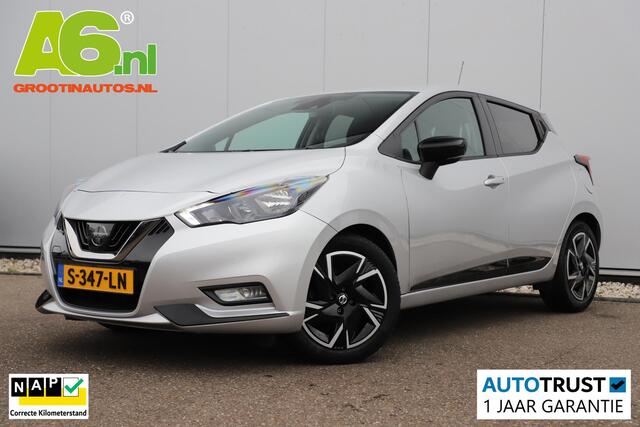 Nissan MICRA 1.0 IG-T N-Design Navigatie Carplay Android Airco Cruise Control Parkeersensor All-season banden!