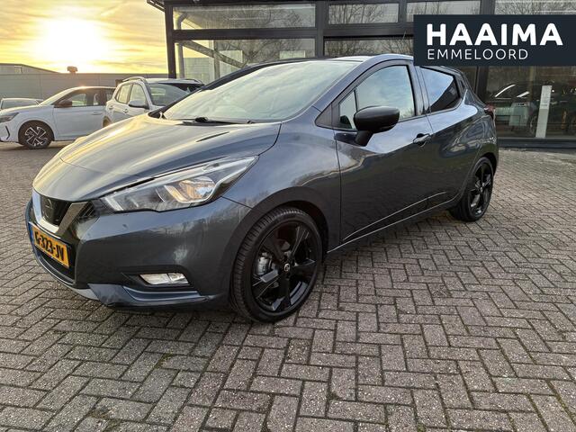 Nissan MICRA 1.0 IG-T N-Sport 5-Deurs | Airconditioning | Navigatie | Keyless entry | Camera | Parkpilot | Cruise control | 17" LM-Velgen | Afneembare Trekhaak | Elektrisch Pakket