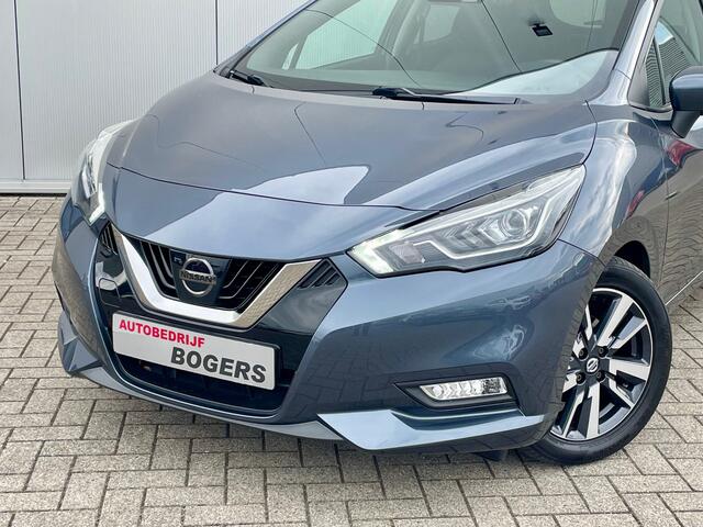 Nissan MICRA 1.0 IG-T Tekna Navigatie, Climate Control, Cruise Control, LED, Bose, 16"Lm, Stoelverwarming,