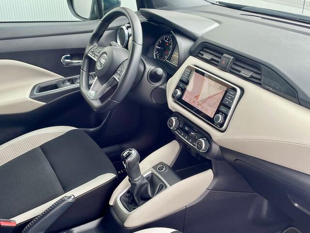 Nissan MICRA 1.0 IG-T Tekna Navigatie, Climate Control, Cruise Control, LED, Bose, 16"Lm, Stoelverwarming,