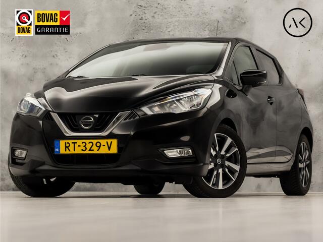 Nissan MICRA 0.9 IG-T N-Connecta Sport (NAVIGATIE, CAMERA, CLIMATE, LM VELGEN, SPORTSTOELEN, GETINT GLAS, CRUISE, NIEUWSTAAT)