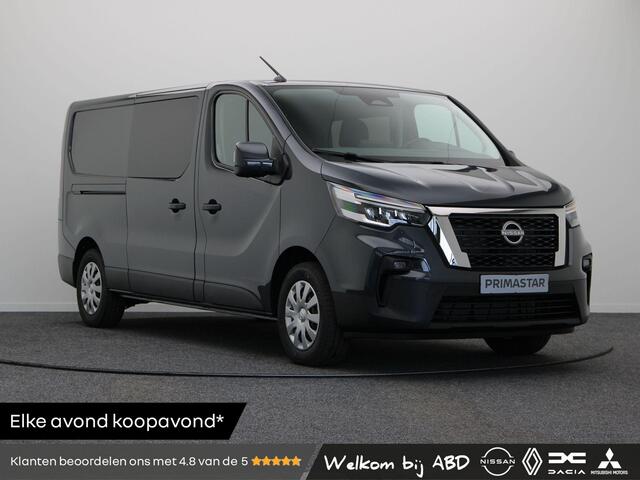 Nissan PRIMASTAR 2.0 dCi 170pk L2H1 N-Connecta | Dubbele Cabine | Achteruitrijcamera | 5 Jaar Fabrieksgarantie | Laadruimtepakket |