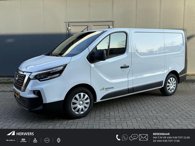 Nissan PRIMASTAR 2.0 dCi L1H1 / Airco / Apple&Android Carplay / Trekhaak / Betimmering / Cruise Control / Sensoren achter / Bluetooth / DAB / 3 zitplaatsen