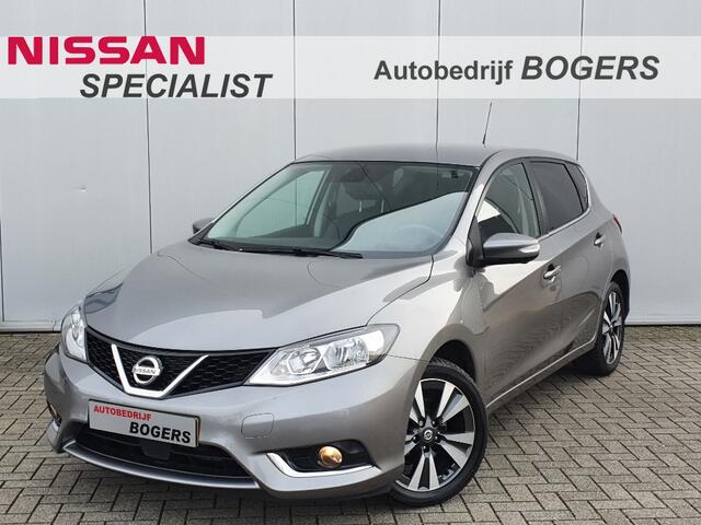 Nissan PULSAR 1.2 DIG-T N-Connecta + Technology Pack, half lederen bekleding, navigatie, 360 graden camera, trekhaak, keyless entry