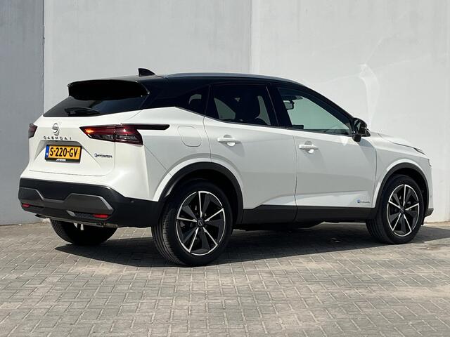 Nissan QASHQAI 1.5 e-Power Tekna Automaat / 100% Dealeronderhouden / Panoramadak / HUD / 360° Camera / Apple Carplay & Android Auto / Adaptieve Cruise Control / Climate Control / Keyless Entry & Start / Elektrisch Verstelbare Bestuurdersstoel / Navigatie full map / Elek