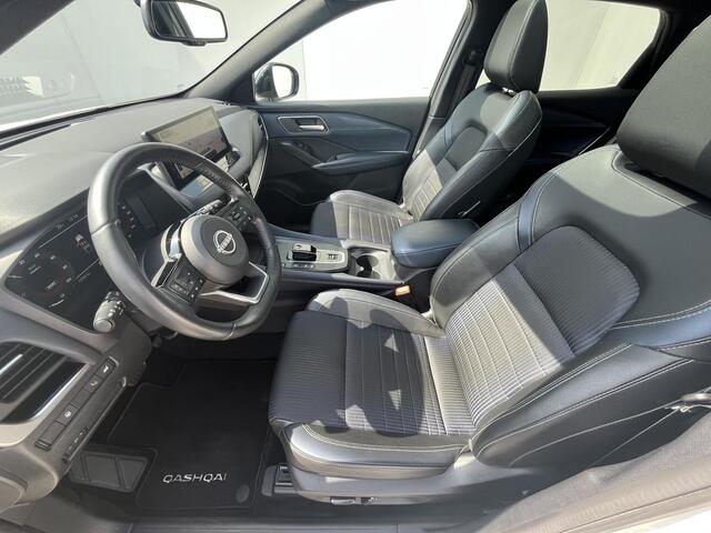 Nissan QASHQAI 1.5 e-Power Tekna Automaat / 100% Dealeronderhouden / Panoramadak / HUD / 360° Camera / Apple Carplay & Android Auto / Adaptieve Cruise Control / Climate Control / Keyless Entry & Start / Elektrisch Verstelbare Bestuurdersstoel / Navigatie full map / Elek