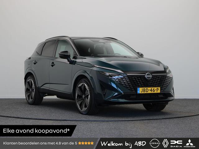 Nissan QASHQAI 158pk MHEV Xtronic N-Design | 20" Lichtmetalen Velgen | Stoel, Stuur en Voorruitverwarming | Adaptieve Cruise Control | Keyless Entry | Panorama Dak |